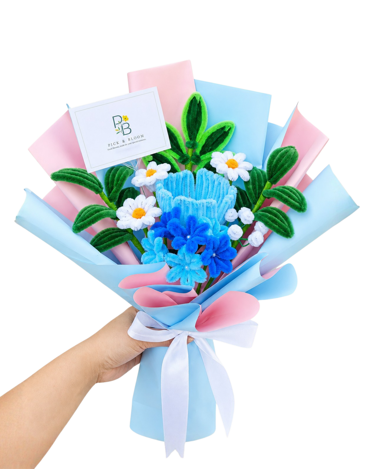 Fuzzy Wire Mini Bouquet #2