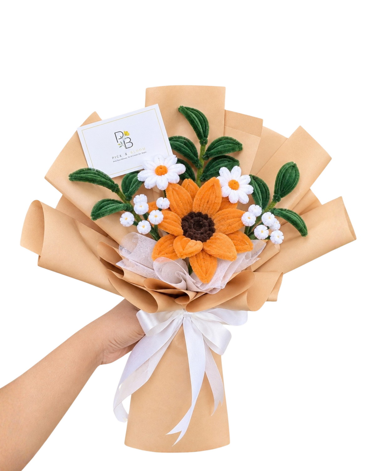 Fuzzy Wire Mini Bouquet #1